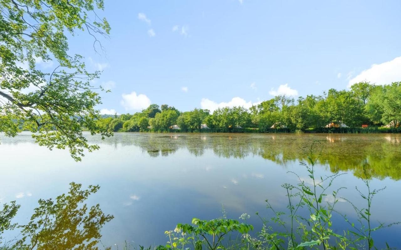 Marston Park - Luxury Lakeside Bell Tents Frome Exterior foto