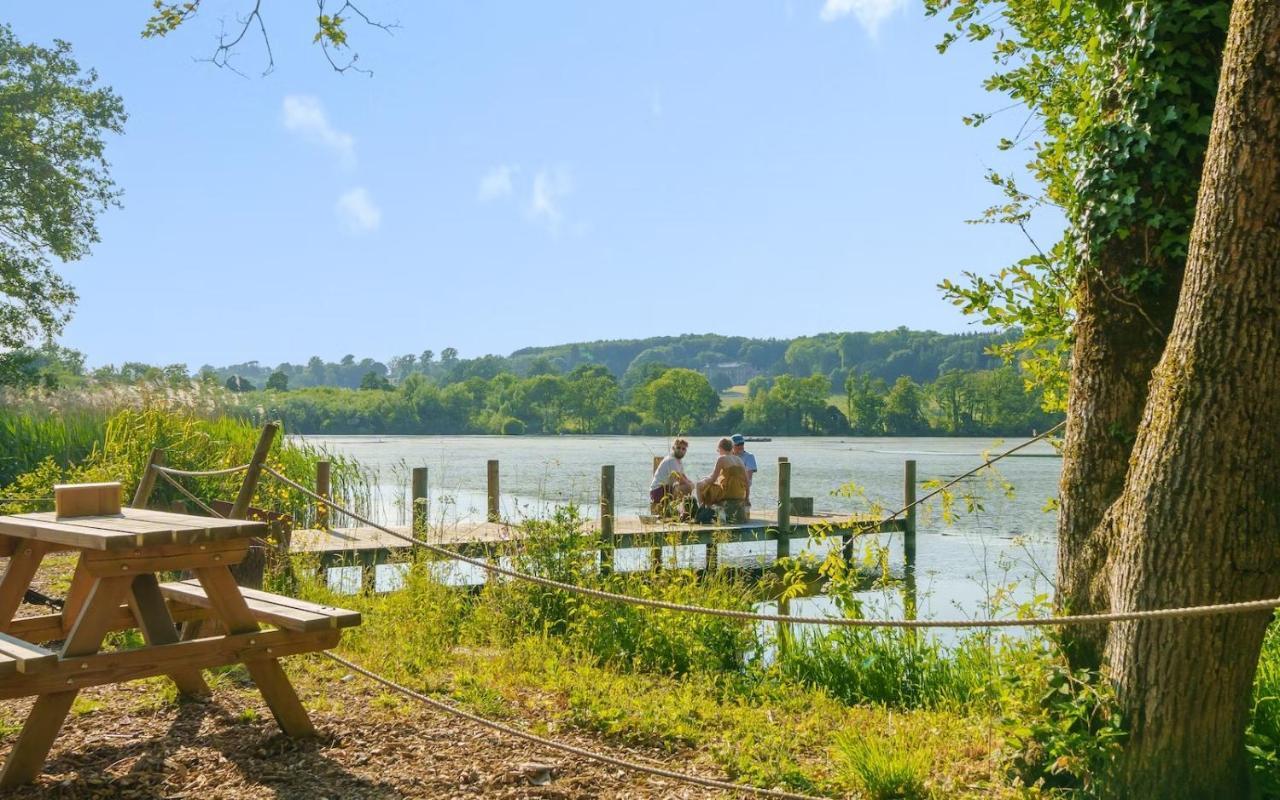 Marston Park - Luxury Lakeside Bell Tents Frome Exterior foto